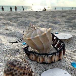 New cowrie choker tribal Festival wear boho